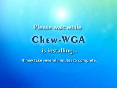 Активатор windows 7 Chew Wga